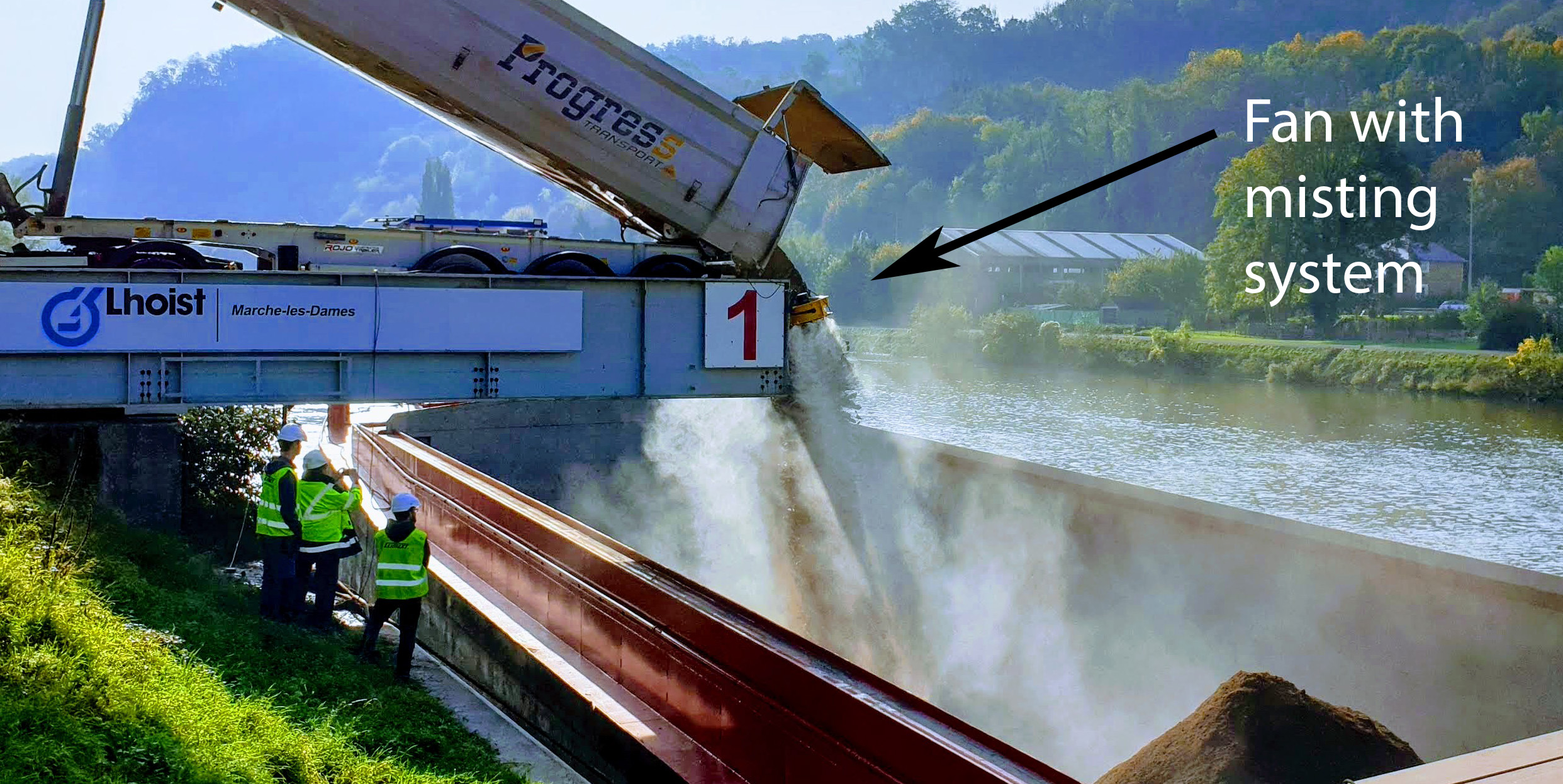 Lhoist Verneveling Brumisation